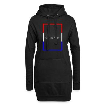 Netherlands - Statement lettering with flag - Hoodie Dress - black - Front