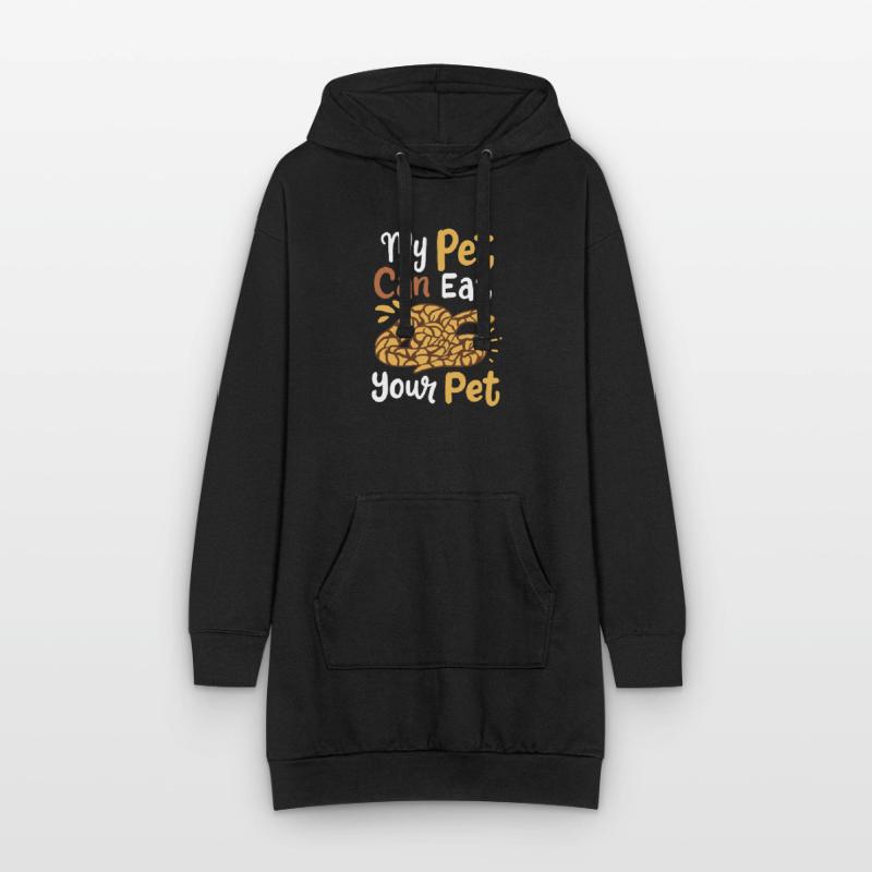 Python Snake Snake Owner Hoodie Dress