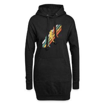 Boxen Boxer - Hoodie-Kleid - Schwarz - Vorne