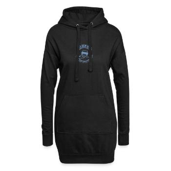 Führerschein bestanden Aus dem Weg - Hoodie-Kleid - Schwarz - Vorne