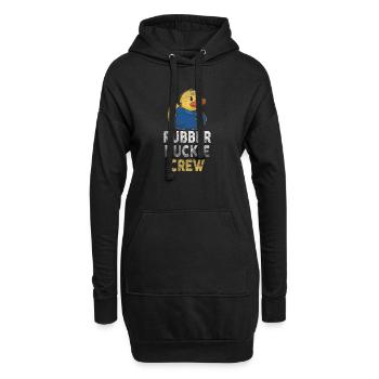 Rubber Duck Rubber Duckie Crew - Hoodie-Kleid - Schwarz - Vorne