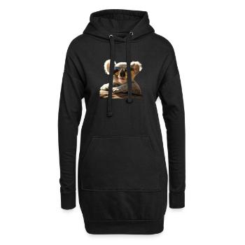Koala Australie Koalas Koala Ours Mignon Koala Ours - Sweat-shirt à capuche long Femme - noir - Devant