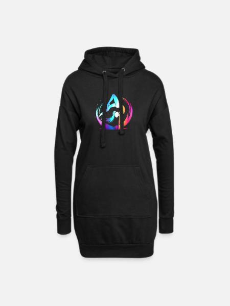 Turnerin Gymnastik Turnverein Turnen Turnsport - Hoodie-Kleid - Schwarz