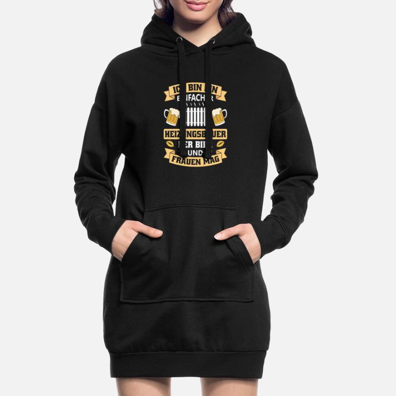 Heating Engineer Heating Construction Plumber Plumber Hoodie Dress