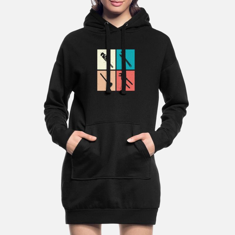 Heating Engineer Heating Construction Plumber Plumber Hoodie Dress