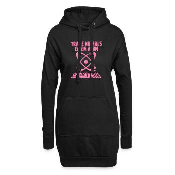 Physique Physicien Professeur de sciences Drôle de dicton - Sweat-shirt à capuche long Femme - noir - Devant