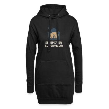 Hundesitter Haustierversorgungsdienst - Hoodie-Kleid - Schwarz - Vorne