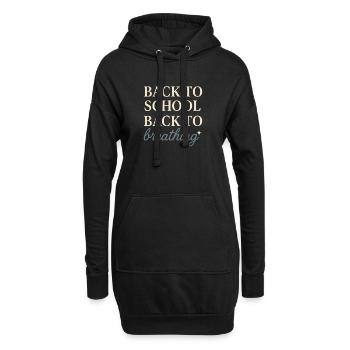 Fierté rétro Égalité Histoire queer - Sweat-shirt à capuche long Femme - noir - Devant