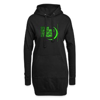 Funny Math Sayings Math Teacher - Hoodie Dress - black - Front