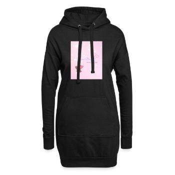 Shine Bright – Be Your Own Light - Hoodie-Kleid - Schwarz - Vorne