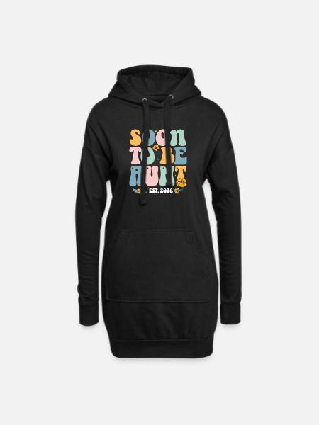 Bald Tante Est 2026 - Hoodie-Kleid - Schwarz
