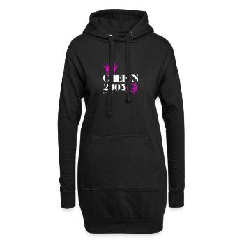 Chefin Edition 2003 22 Geburtstag Spruch - Hoodie-Kleid - Schwarz - Vorne