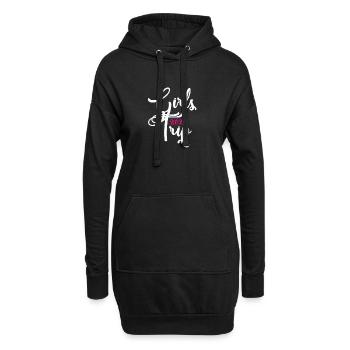 Girl Trip 2026 Gir des filles Strip des filles Strip des filles - Sweat-shirt à capuche long Femme - noir - Devant