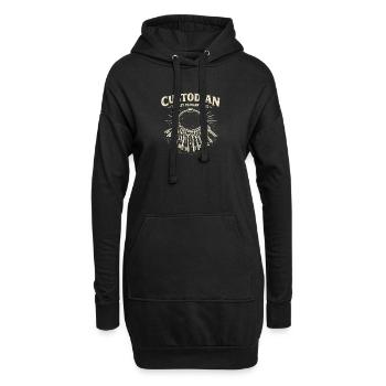 Hausmeister – Der Schlüssel zu vielen Leben (Lusti - Hoodie-Kleid - Schwarz - Vorne