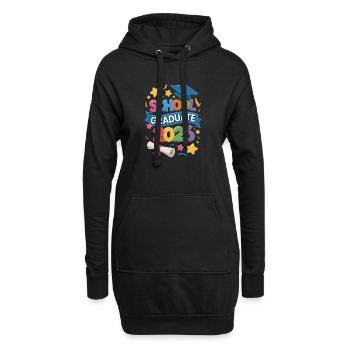 Événements de la promotion de diplômés 2026 - Sweat-shirt à capuche long Femme - noir - Devant