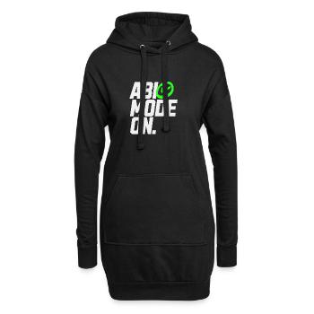 MODE ABI ACTIVÉ - Sweat-shirt à capuche long Femme - noir - Devant