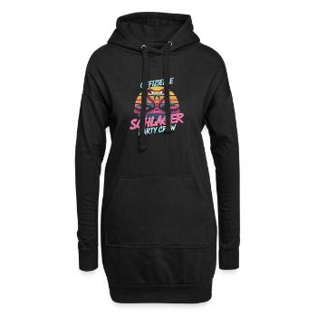 Schlager Party Crew Mallorca Flamingo JGA Malle - Hoodie-Kleid - Schwarz - Vorne