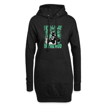 Quad ATV Garçons Hommes Quad Wheeler - Sweat-shirt à capuche long Femme - noir - Devant