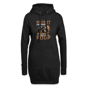 UTV Tout-Terrain Boy Men 4 Wheels Side by Side - Sweat-shirt à capuche long Femme - noir - Devant
