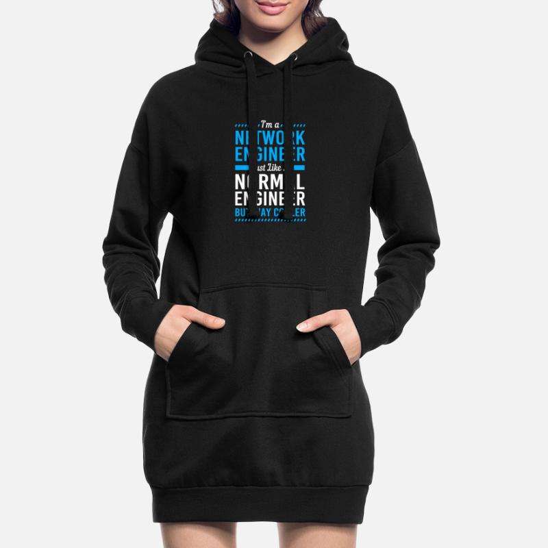 Network Computer Scientist Programmer Admin Hoodie Dress