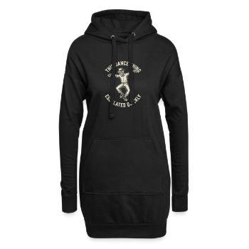 This Dance Thing Escalated Quickly Funny Skeleton - Hoodie-Kleid - Schwarz - Vorne