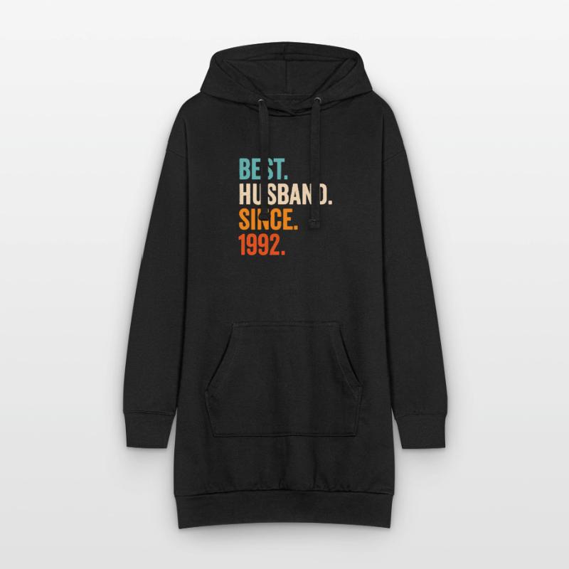 Bester Ehemann seit 1992 Hoodie-Kleid