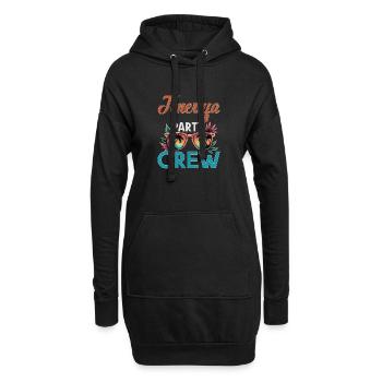 Équipage de Tenerife - Sweat-shirt à capuche long Femme - noir - Devant