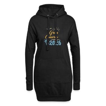 Gran Canaria 2026 - Hoodie-Kleid - Schwarz - Vorne