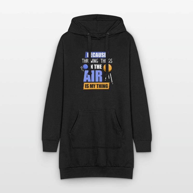 Diskuswurf Diskuswerfen Diskus diskuswerfer Hoodie-Kleid