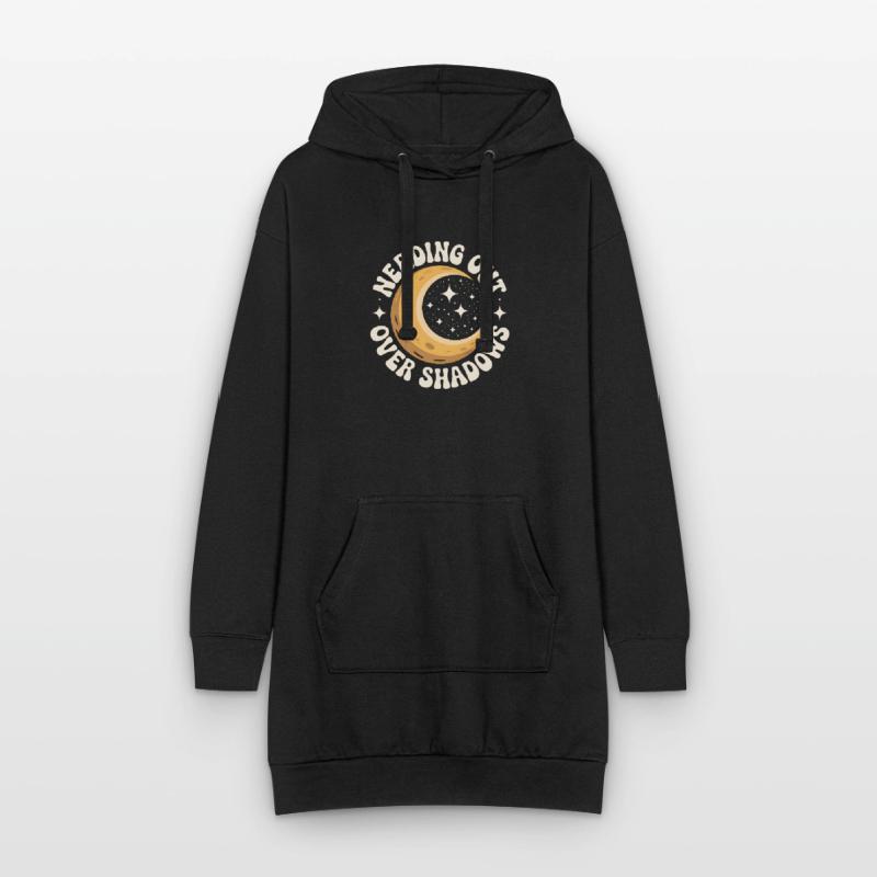 Shadow Nerd | Solar eclipse Hoodie Dress