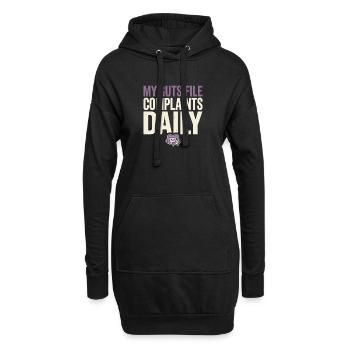 Morbus Crohn, Morbus Crohn, Ibd-krieger - Hoodie-Kleid - Schwarz - Vorne