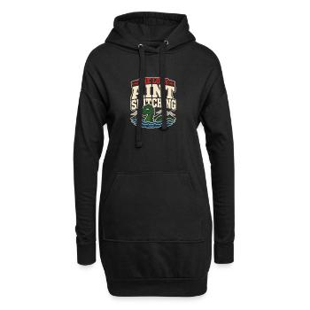 Loch Ness Monster Nessie Loch Ness Cryptid - Hoodie-Kleid - Schwarz - Vorne