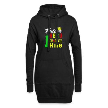 Future HBCU Graduate King - Hoodie Dress - black - Front