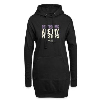Morbus Crohn, Morbus Crohn, Ibd-krieger - Hoodie-Kleid - Schwarz - Vorne