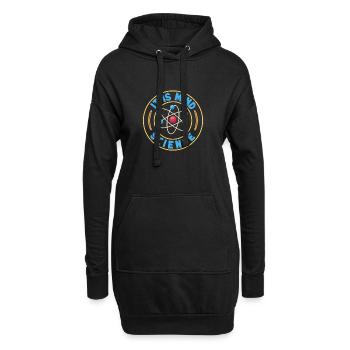 Enseignant de pré-maternelle Sciences de l’esprit Enseignant de maternelle - Sweat-shirt à capuche long Femme - noir - Devant