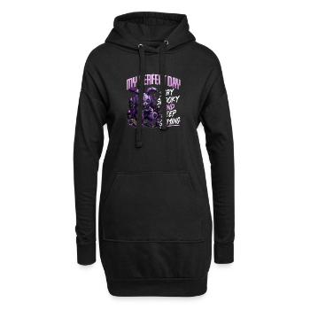 Pastel Goth Soft Goth Gaming Gamer - Hoodie-Kleid - Schwarz - Vorne
