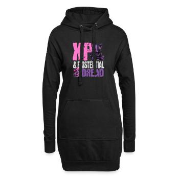 Pastel Goth Soft Goth Gaming Gamer - Hoodie-Kleid - Schwarz - Vorne