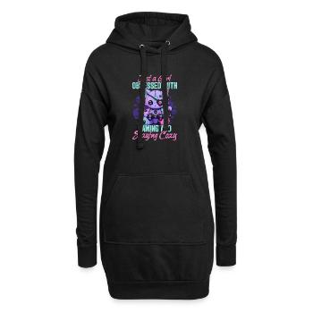 Pastel Goth Soft Goth Gaming Gamer - Hoodie-Kleid - Schwarz - Vorne