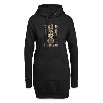 Vlad Tepes Der Impaler - Hoodie-Kleid - Schwarz - Vorne