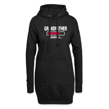 Grandfather - Hoodie-Kleid - Schwarz - Vorne
