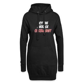 Pas un oncologue comme les autres - Sweat-shirt à capuche long Femme - noir - Devant
