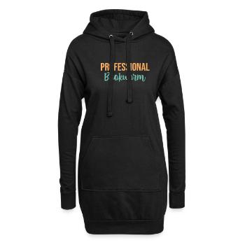 Abibliophobie professionnelle des rats de bibliothèque - Sweat-shirt à capuche long Femme - noir - Devant