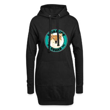 Shiba Inu Squad I Dog Lover I Shiba Inu - Hoodie-Kleid - Schwarz - Vorne