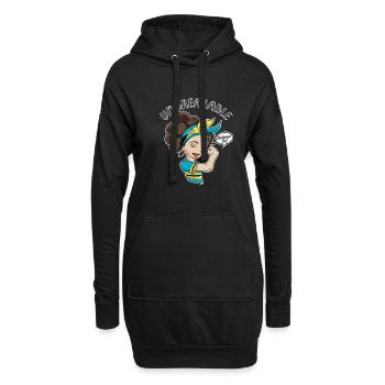 Bahamas Girl Unbreakable I Bahamas Heritage I - Sweat-shirt à capuche long Femme - noir - Devant
