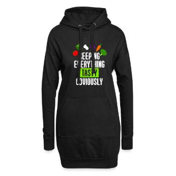 Keto Keeping Everything Tasty Obviously - Hoodie Dress - black - Front