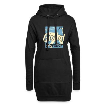 Global Traveller Luggage - Hoodie Dress - black - Front