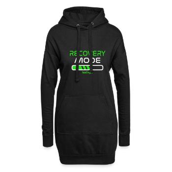 Mode de récupération amusant sur Get Well Joke - Sweat-shirt à capuche long Femme - noir - Devant