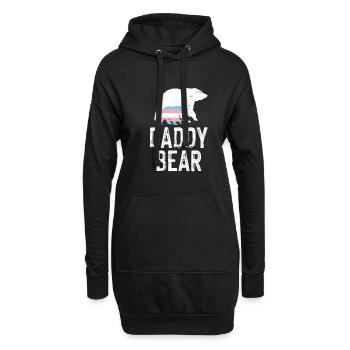 LGBT Rainbow Gay Pride Homo Lesbian Gay - Hoodie Dress - black - Front
