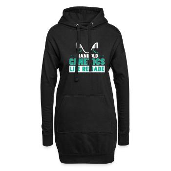 Manifold Genetics Life Remade - Hoodie Dress - black - Front