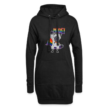 Sheep I LGBTQ Flag I Rainbow Flag I Gay Pride - Hoodie-Kleid - Schwarz - Vorne